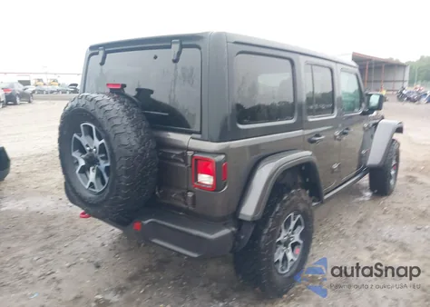 2021 Jeep Wrangler Unlimited Rubicon 4X4 из США, поврежденный, VIN 1C4HJXFN3MW656983